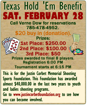 Texas Hold "Em Tourney