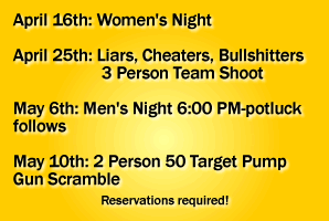 Shoot Calendar