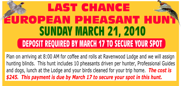 Ravenwood European Hunt