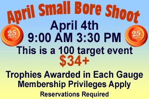 Ravenwood April Small Bore Shoot