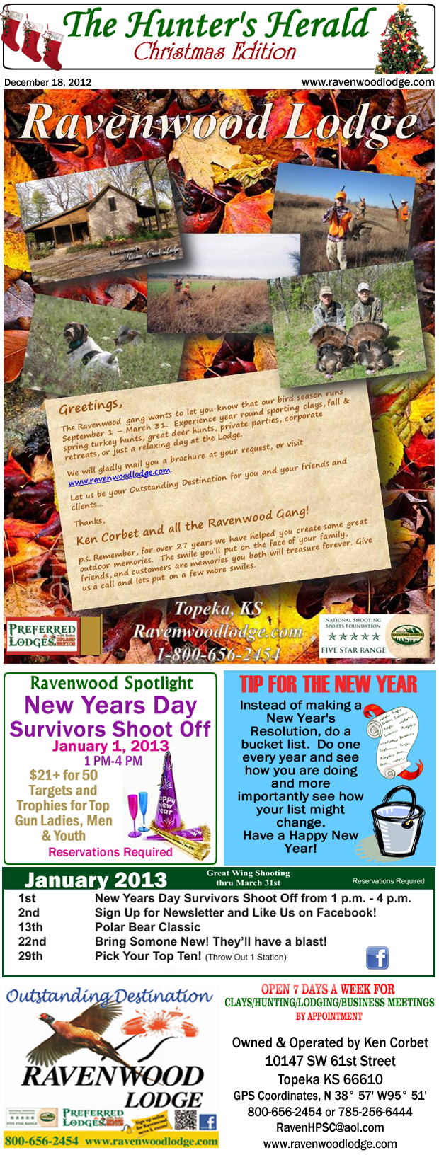 Ravenwood Hunters Herald Christmas Edition