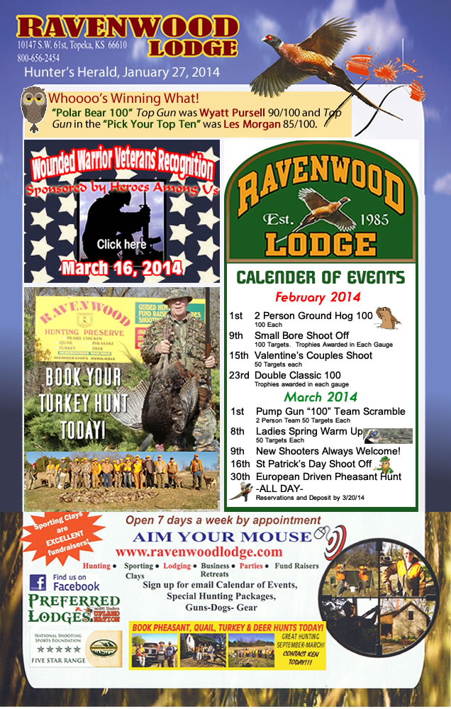 Ravenwood Lodge Hunter's Herald