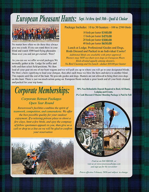 Ravenwood Corporate Hunts